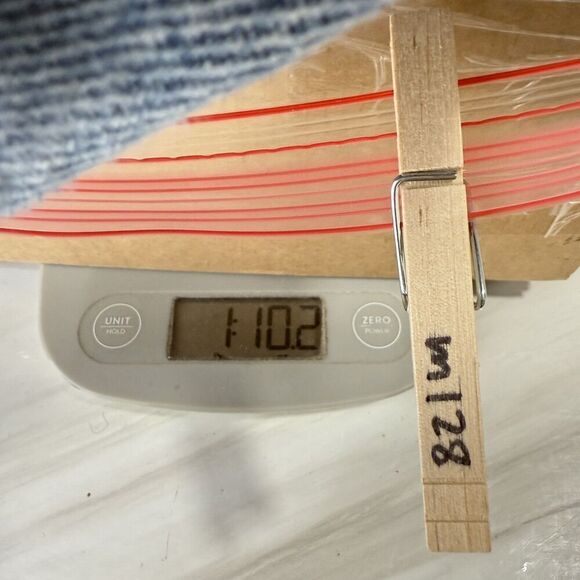 Vtg Lee Jeans Men 34x34 80s Union Workwear Straight Leg (Measure 30x31) USA - Picture 11 of 12